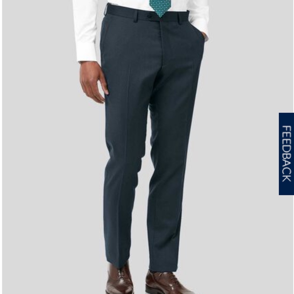 Men’s Twill Business Suit Pants